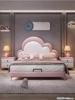 佛山大厂货，高质量仿真皮，实木床边，高密度海绵，带实木床板，全新包装，特价处理 - 梅州28生活网 mz.28life.com